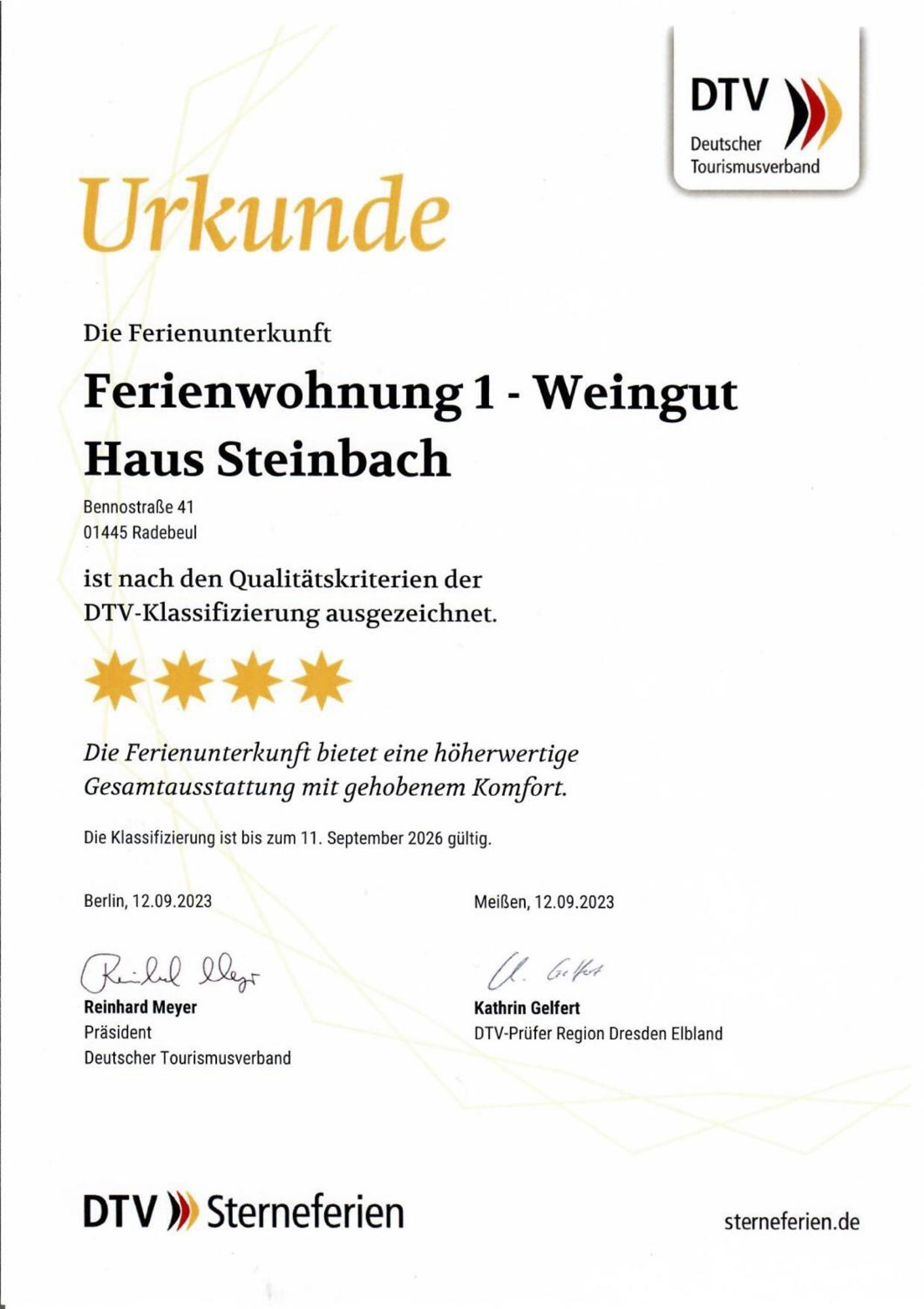 Villa Weingut Haus Steinbach Radebeul Habitación foto